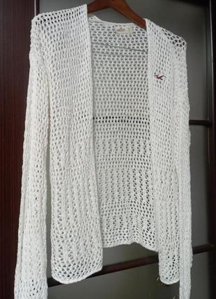 В'язаний кардиган hollister. оригінал. витончений дизайн. xs