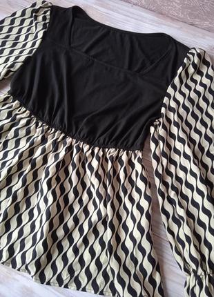 Блуза с пышными рукавами shein, размер 483 фото