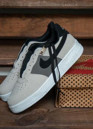 ✅мужские кроссовки apocalypse nike air force gray