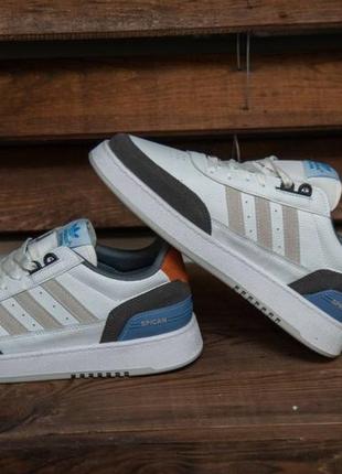 ✅чоловічі кросівки adidas spican multi white1 фото