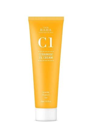 Крем для лица с керамидами cos de baha ceramide 1% + niacinamide cream 45 мл