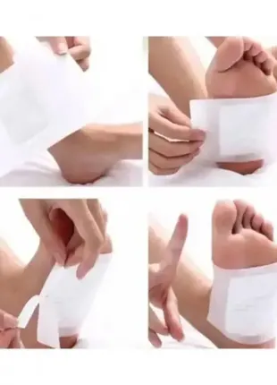 Пластырь очищающий на стопы kinoki для выведения токсинов из организма