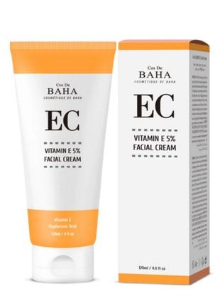 Антиоксидантний зволожуючий крем-гель з вітаміном е cos de baha vitamin e gel cream (ec) 120 мл