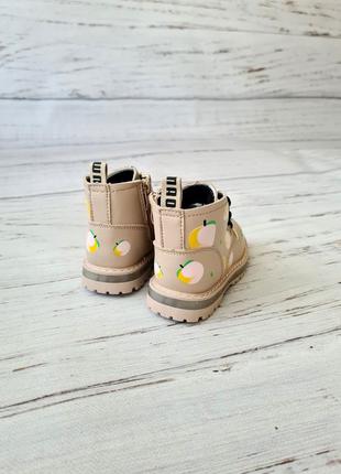 Ботинки/тимби для девочек jong-golf светящиеся*3 фото