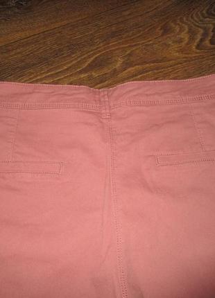 Стильні брюки чіноси колір запорошена троянда3 фото