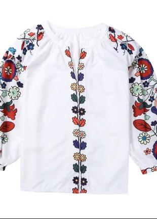 Блузка в українському стилі " вишиванка"5 фото
