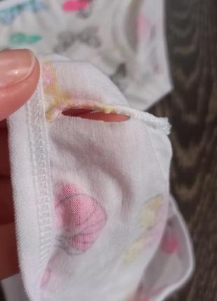 Набор детских трусиков на девочку 2шт.