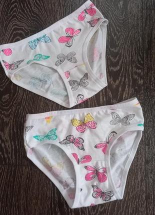 Набір дитячих трусиків на дівчинку 2шт.