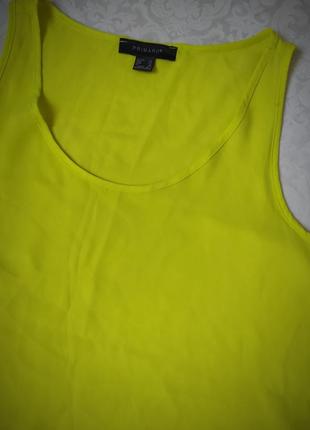 Желтая легкая блуза primark2 фото