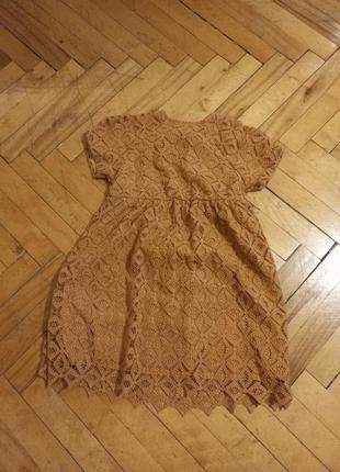 Новое платье zara 13-14, 6-7 лет