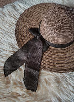 Шляпа летняя соломенная плетёная шляпа с лентой брыль флоппи слауч соломенная широкополая шляпа с широкими полями для пляжа соломенная плетёная панама9 фото