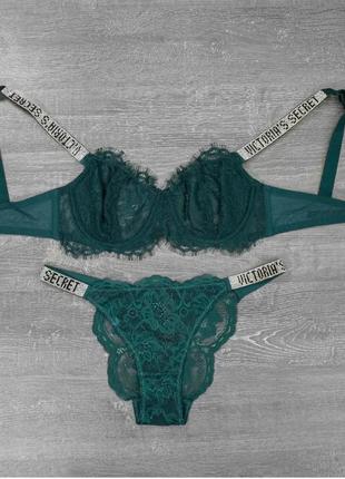 Кружевной комплект  victoria's secret.