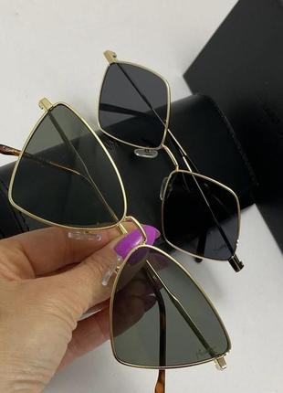 Солнцезащитные брендовые очки  yves saint laurent5 фото