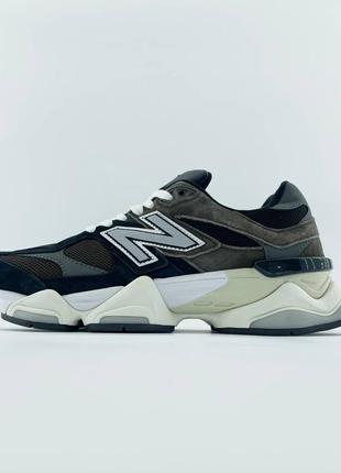 Мужские кроссовки нью беланс new balance 9060 "brown/black"