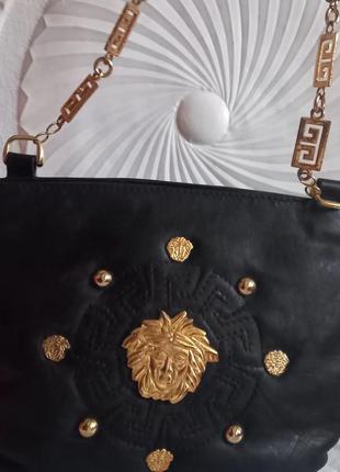 Versace кожаная сумка3 фото