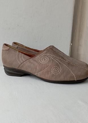 Немецкие оригинальные кожаные туфли gabor sport