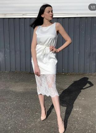 Платье boudoir из шелка