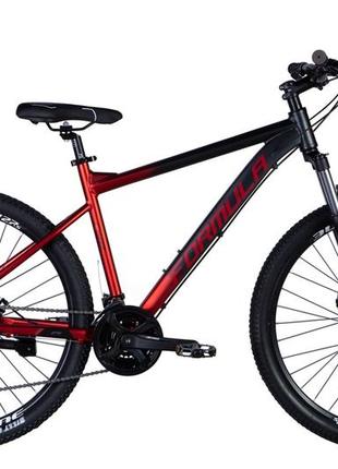 Велосипед al 27.5" formula f-1 am dd рама-" чорно-червоний (м) 2024 (чорно-червоний (м))