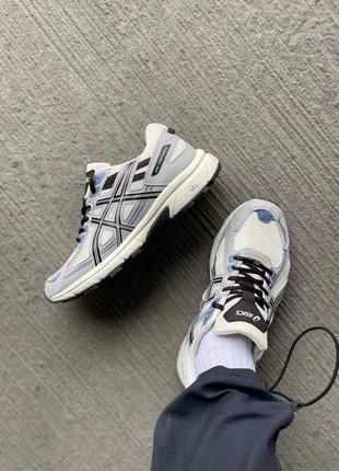 Мужские кроссовки асикс asics gel venture 6 "white/blue"9 фото