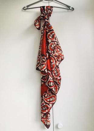 Крутейший индийский шелковый платок1 фото