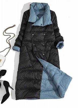 Двухсторонняя куртка-пуховик.
