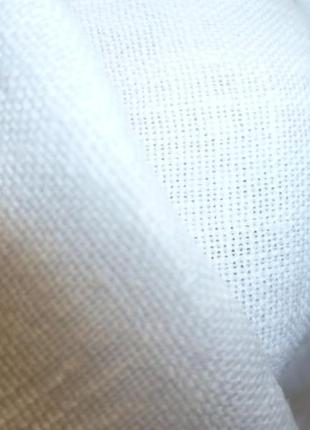 Летние льняные штаны guzella белые женские брюки свободные, винтаж8 фото