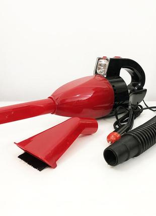 Пылесос для авто car vacuum cleaner, портативный автомобильный пылесос, маленький пылесос для машины1 фото