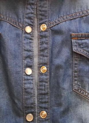 Сорочка жіноча джинсова3 фото