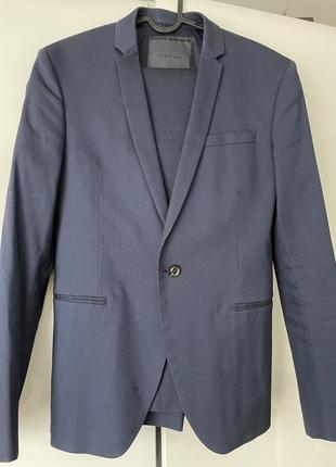 Костюм чоловічий піджак брюки zara