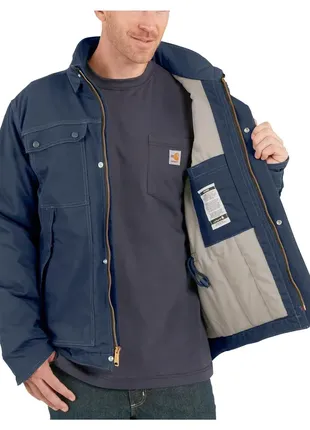 Куртка carhartt синяя мужская