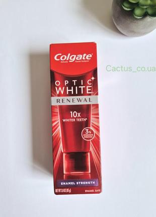 Відбілююча зубна паста colgate optic white сша7 фото
