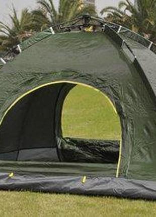 Палатка-автомат 2-х местная с автоматическим каркасом leomax (2*1,5 метра)3 фото