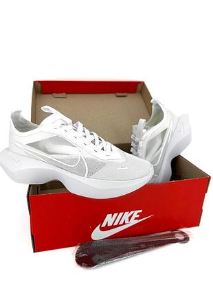 Кроссовки nike vista lite white green