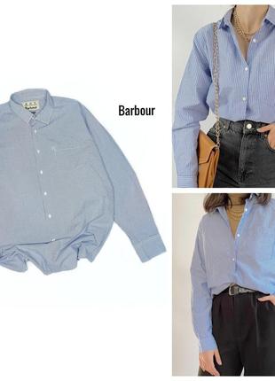 Коттоновая рубашка barbour в клетку