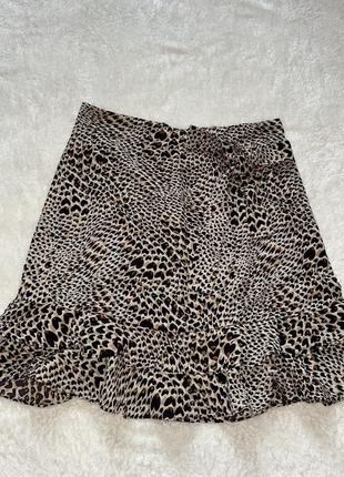 Леопардовая юбка юбка леопардовая