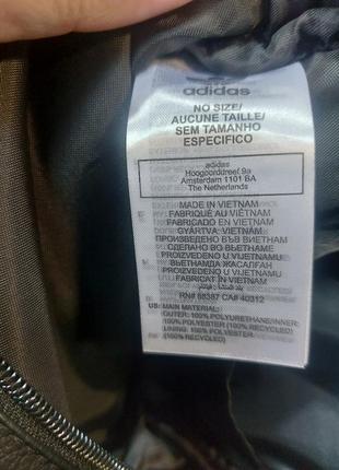 Adidas классическая круглая сумка adicolor it7592 черная4 фото