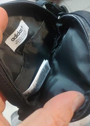 Adidas классическая круглая сумка adicolor it7592 черная3 фото