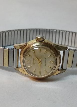 Tissot оригінальний позолочений жіночий годинник