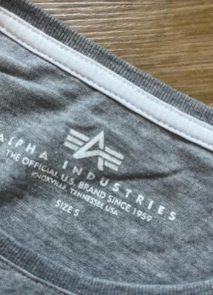 Футболка тишка alpha industries big logo4 фото