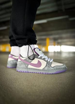 Мужские кроссовки найк сб данк лоу nike sb dunk low purple"pigeon"