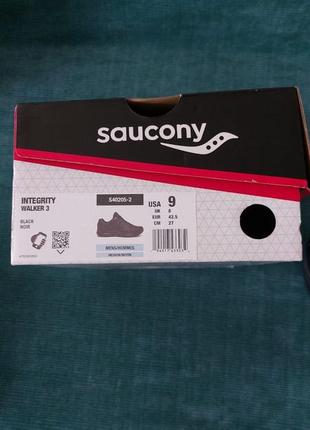 Новые кожаные кроссовки saucony integrity walker 3,размер 42,59 фото