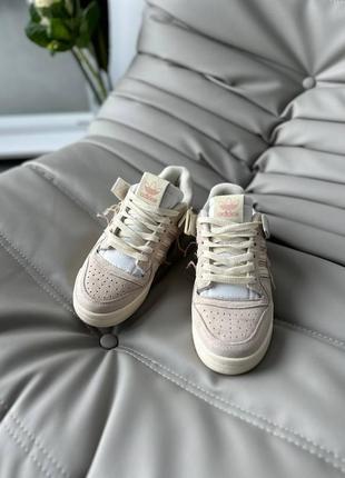 Кроссовки adidas forum 84 low off white beige