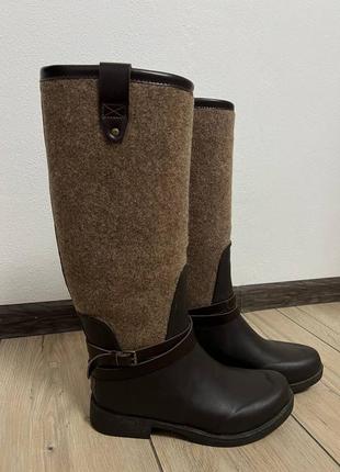 Жіночі черевики високі резинові гумаки ugg korynne 38