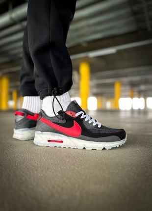 Мужские кроссовки найк аир макс тераскейп nike air max terrascape 90 "black/red"