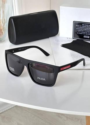 Солнцезащитные мужские очки prada polarized