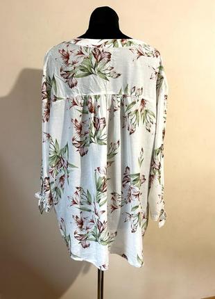 Летняя блуза в цветочный принт amaryllis2 фото