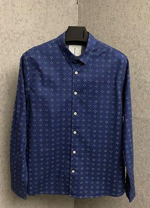Синяя рубашка от бренда jasper conran1 фото