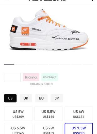 Кроссовки nike air max lux just do it 40р оригинал3 фото