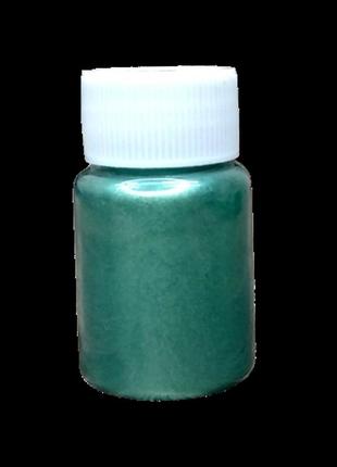 Пигмент перламутровый зеленый 10 гр №12 для эпоксидной смолы3 фото