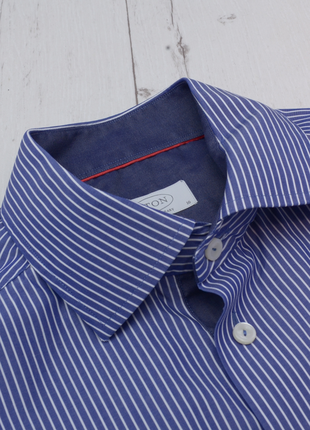 Eton рубашка от известного дорогого бренда модель contemporary в полоску4 фото
